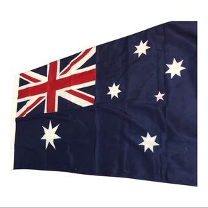 Amazing Custom Made Australia Flag 36” by 72” woven polyester.